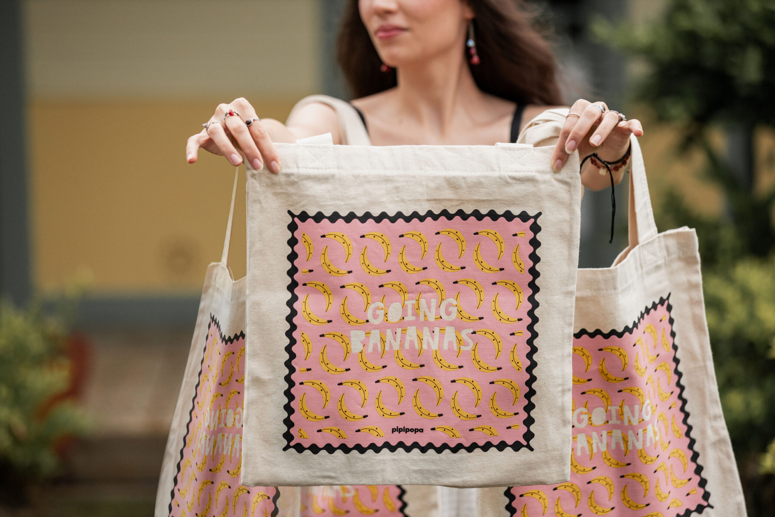 Bolso de Manta Cruda: Going Bananas